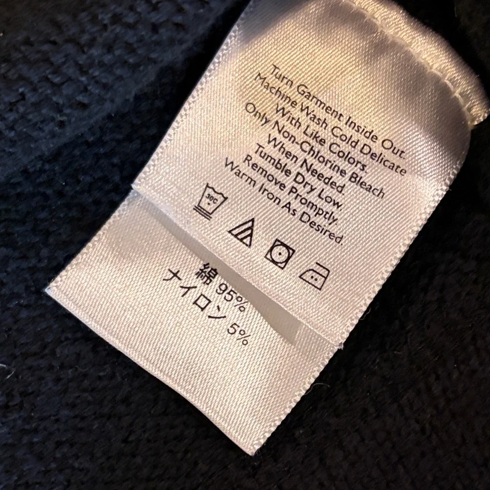 Eddie Bauer Womens Black Crewneck Sweater size 2X - Picture 5 of 7